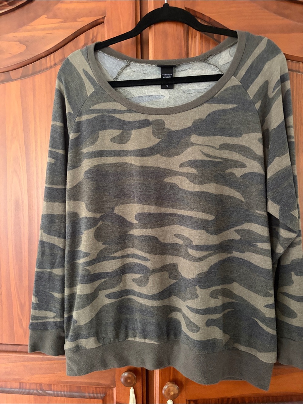 Torrid Camo Soft Lightweight Longsleeve Top Torrid Size 0